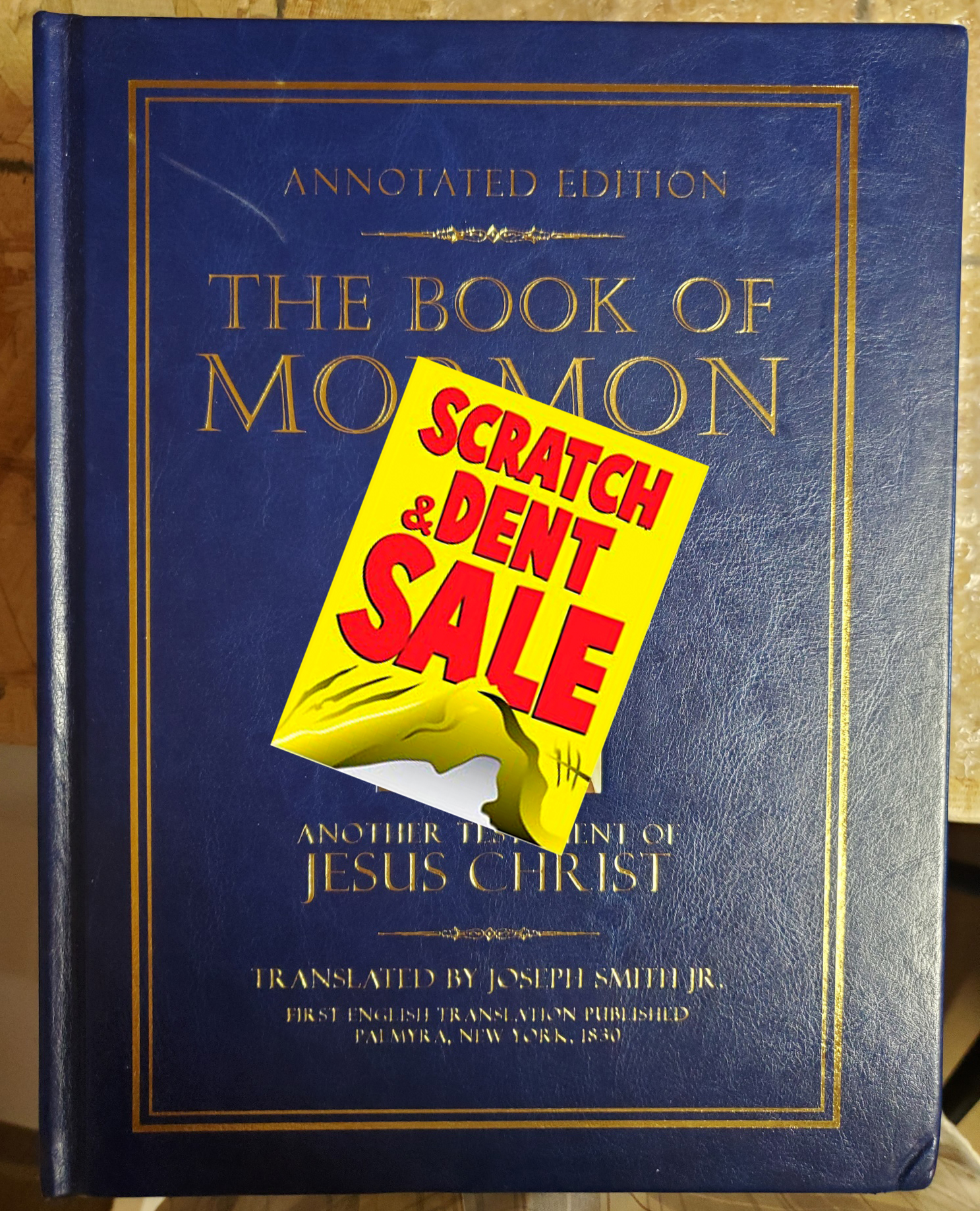 WAREHOUSE - S&D (SCRATCH & DENT): Annotated Book of Mormon
